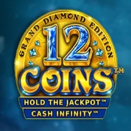 12 Coins Grand Diamond Edition casino game by Wazdan – featured logo at Roulettino Casino