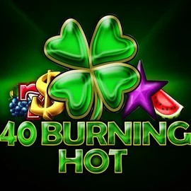 40 Burning Hot casino game by Amusnet Interactive – featured logo at Roulettino Casino