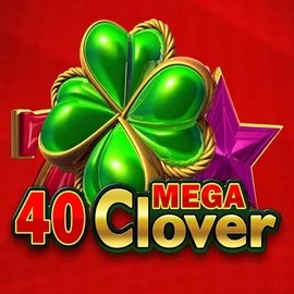 Slots logo of 40 Mega Clover from Amusnet Interactive at Roulettino Casino