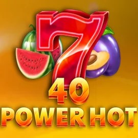Official Slots logo: 40 Power Hot by Amusnet Interactive at Roulettino Casino