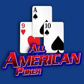 All American Poker logo – Table Games by RTG (Reel Time Gaming) at Roulettino Casino