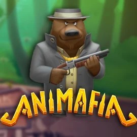 Animafia slot logo by Peter & Sons at Roulettino Casino