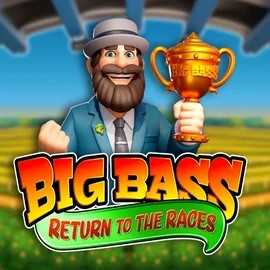 Big Bass Return to the Races logo by Pragmatic Play at Roulettino Casino