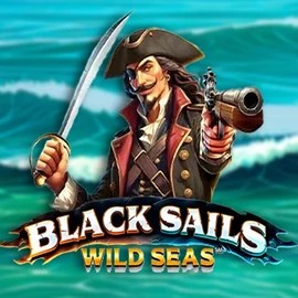 Official Slots logo: Black Sails Wild Seas by Infinity Dragon Studios at Roulettino Casino