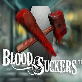 Blood Suckers online game logo by NetEnt on roulettinocasinoo.com
