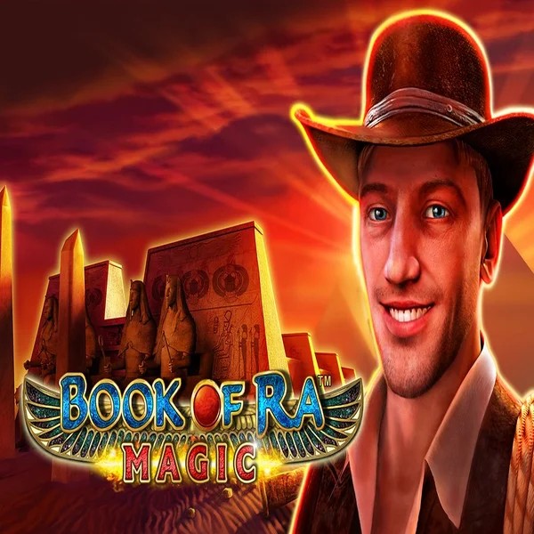 Book of Ra Magic slot visual from Greentube available on roulettinocasinoo.com