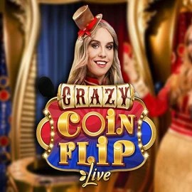 Crazy Coin Flip casino game by Evolution – featured logo at Roulettino Casino