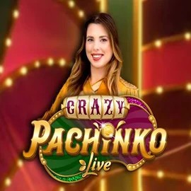 Crazy Pachinko logo by Evolution at Roulettino Casino