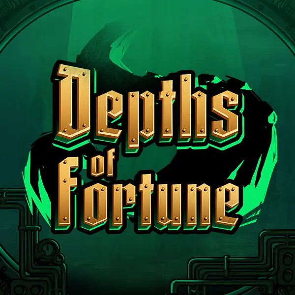 Official Slots logo: Depths of Fortune by AvatarUX Studios at Roulettino Casino
