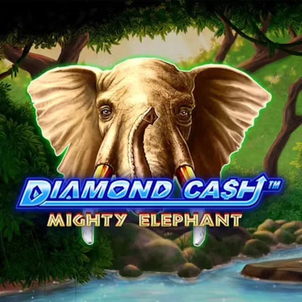 Diamond Cash Mighty Elephant online game logo by Greentube on roulettinocasinoo.com