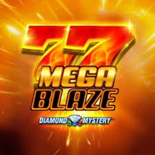 Diamond Mystery Mega Blaze by Greentube, showcased at roulettinocasinoo.com – game logo