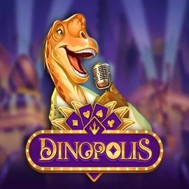 Dinopolis slot logo by Push Gaming at Roulettino Casino
