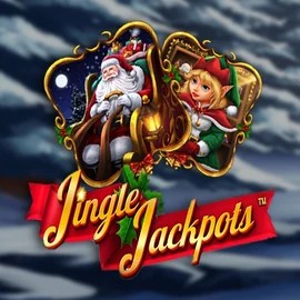 Jingle Jackpots logo by Dragon Gaming at Roulettino Casino