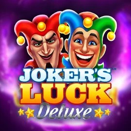 Jokers Luck Deluxe slot logo by Skywind Group at Roulettino Casino