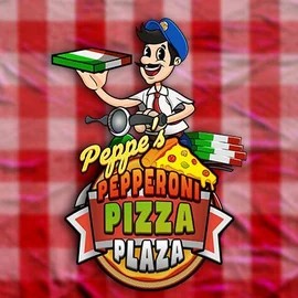 Enjoy Peppe’s Pepperoni Pizza Plaza by Pragmatic Play – logo hosted on roulettinocasinoo.com