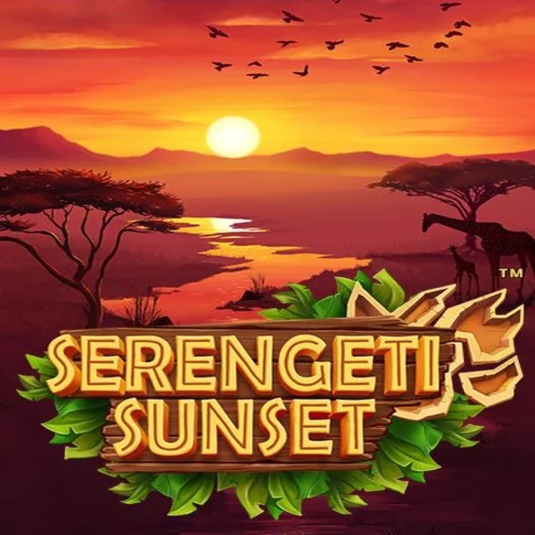 Serengeti Sunset slot logo by Skywind Group at Roulettino Casino